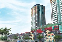 Chủ đầu tư đã chuẩn bị sẵn mô hình thiết kế, chỉ còn chờ sổ đỏ để làm thủ tục thi công. Ảnh: Ngô Nguyên