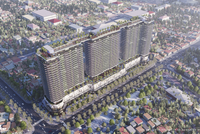 Mô hình dự án Sunshine Continental đang được quảng cáo trên các trang mạng.