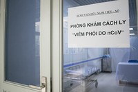 Phòng khám cách ly bệnh do nCoV tại Bệnh viện Hữu nghị Việt - Xô. Ảnh: Nguyễn Chi.