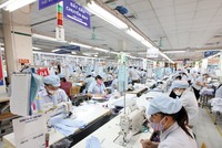 Việt Nam xuất khẩu sang Anh các mặt hàng tiêu dùng dễ thay thế như điện tử, dệt may, thủy sản. Ảnh: Đức Thanh