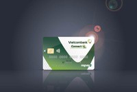  Mẫu thẻ Vietcombank Connect24 chuẩn chip EMV và ứng dụng công nghệ thanh toán Không tiếp xúc (Contactless)