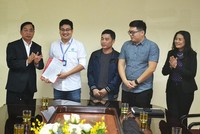 Hai bác sĩ y học dự phòng của Hà Nội tự nguyện tham gia hỗ trợ phòng chống dịch Covid-19 từ ngày 19-29/2 tại Vĩnh Phúc