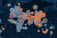 Hệ thống cảnh báo nguy cơ dịch bệnh Covid-19 toàn cầu (Ảnh minh họa: Internet)