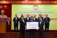 MB ủng hộ 10 tỷ đồng góp sức đẩy lùi đại dịch Covid-19