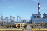 TBA Vĩnh Tân - nơi sẽ đấu nối với đường dây 500 kV Vĩnh Tân - Vân Phong.