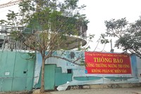 Dự án Vinaland Tower nằm bất động hơn 10 năm trời nay được thông báo tái khởi động với tên mới là Viva Plaza.  Ảnh: Trọng Tín