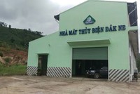 Nhà máy thủy điện Đăk Ne tại địa bàn huyện Kon Rẫy, tỉnh Kon Tum.