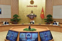 Thủ tướng Chính phủ Nguyễn Xuân Phúc chủ trì phiên họp Thường trực Chính phủ (Ảnh: VGP)