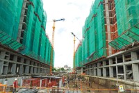 Nhiều doanh nghiệp địa ốc tận dụng thời gian giãn cách xã hội để chuẩn bị các kế hoạch trở lại mạnh mẽ sau dịch. Ảnh: Gia Huy