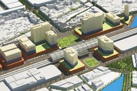 Phối cảnh ga Đà Nẵng mới.