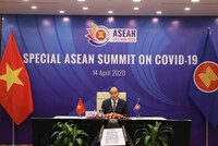 Thủ tướng Nguyễn Xuân Phúc chủ trì Hội nghị từ đầu cầu Việt Nam