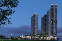 Phối cảnh dự án dự án Khu chung cư cao tầng, văn phòng thương mại và nhà ở Tuyên Sơn.