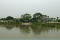 Bến phà Quang Thanh - nơi sẽ được 02 địa phương Hải Phòng và Hải Dương xây cầu mới với 398,6 tỷ đồng