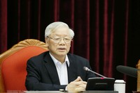 Tổng Bí thư, Chủ tịch nước Nguyễn Phú Trọng chủ trì Hội nghị.