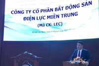 Cổ phiếu LEC của Bất động sản Điện lực miền Trung niêm yết trên HoSE từ năm 2017
