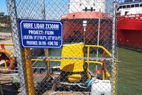 Thiết bị đo gió ngoài khơi dự án điện gió HBRE Vũng Tàu đã được lắp đặt và đang tiến hành đo gió