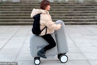 Poimo, mẫu xe đạp điện để vừa trong ba lô