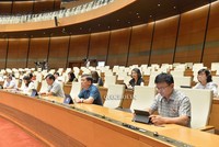 Các đại biểu Quốc hội thảo luận về việc tiếp tục miễn thuế sử dụng đất nông nghiệp sáng 25/5/2020