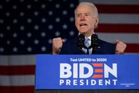 Ông Joe Biden, ứng viên tranh cử tổng thống Mỹ năm 2020. Ảnh: AFP