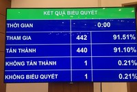 Quốc hội thông qua nghị quyết về chương trình giám sát của Quốc hội năm 2021