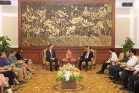 Toàn cảnh buổi tiếp xã giao ngài Daniel Kritenbrink, Đại sứ Hoa Kỳ 