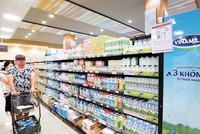 Sản phẩm sữa của Việt Nam đang rộng đường sang thị trường Trung Quốc.