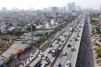 Tuyến đường vành đai 3 Hà Nội đã mãn tải, thường xuyên ùn tắc kéo dài vào những dịp cuối tuần