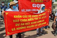 Đất Xanh Long An bị người dân khiếu nại tố cáo