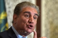 Ngoại trưởng Pakistan Shah Mehmood Qureshi. Ảnh: AFP/TTXVN