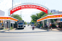 Khu đô thị cao cấp Sao Mai là một trong những dự án góp phần giúp thị trấn Cái Dầu đạt chuẩn đô thị loại IV