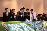 Đa số doanh nghiệp đều tập trung nguồn lực cho việc phát triển các dự án ở thị trường tỉnh. Ảnh: Trọng Tín