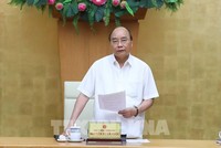 Thủ tướng Nguyễn Xuân Phúc phát biểu. Ảnh: Thống Nhất/TTXVN