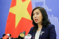 Người phát ngôn Bộ Ngoại giao Lê Thị Thu Hằng (Ảnh: Báo TG&VN)