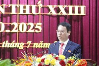 Ông Nguyễn Hồng Dương tái đắc cử Bí thư Thành ủy Cẩm Phả