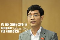 Phó chủ nhiệm Ủy ban Tài chính - Ngân sách của Quốc hội Hoàng Quang Hàm: Ưu tiên chống Covid-19, song cần khoảng lặng của chính sách