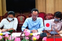 Ông Hideki Wada (đoàn công tác của Bộ Tài nguyên và Môi trường Nhật Bản) mong muốn tỉnh Thanh Hóa sẽ lựa chọn 2 địa phương phù hợp để dự án triển khai hiệu quả.