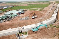 Một góc Khu tái định cư Lộc An - Bình Sơn. 