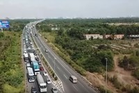 Tuyến cao tốc Tp.HCM – Long Thành – Dầu Giây dài 55 km, được đưa vào khai thác từ tháng 2/2015, hiện đã có dấu hiệu mãn tải.