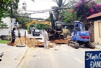 Thi công dự án Dự án cải thiện môi trường nước phía Đông (Quận Sơn Trà) bằng nguồn vốn đầu tư công