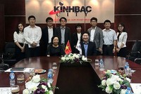 Đại diện lãnh đạo 2 bên tại lễ ký kết