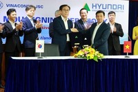 Vinaconex hợp tác với Hyundai E&C
