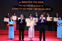 Chủ tịch Tập đoàn BRG được vinh danh Top 20 doanh nhân tiêu biểu cúp Thánh Gióng