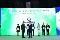 Vicostone được vinh danh Top 3 doanh nghiệp vốn hóa lớn có báo cáo thường niên tốt nhất 2019