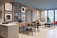 Căn hộ mẫu Park Kiara với thiết kế hiện đại sang trọng.