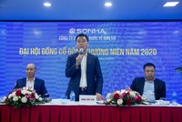 Lãnh đạo Tập đoàn Sơn Hà chia sẻ về các kế hoạch mục tiêu năm 2020. 