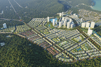 Phối cảnh Meyhomes Capital Phú Quốc quy mô hơn 266 ha tại trung tâm phường An Thới, TP.Phú Quốc.