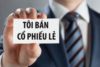 Nhiều nhà đầu tư có cổ phiếu lẻ muốn bán. Ảnh: Shutterstock.