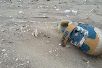 Rác thải đang đe dọa môi trường biển. Ảnh: Thành Nguyễn.