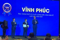 Vĩnh Phúc thường xuyên có mặt trong nhóm đầu bảng xếp hạng PCI. 