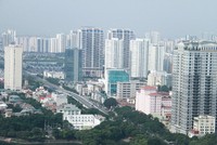 Giá chung cư Hà Nội đang tăng mạnh do khan hiếm nguồn cung. Ảnh: Thành Nguyễn.